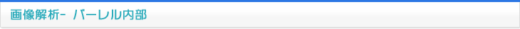 画像解析 バーレル内部